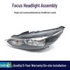 Front Headlight Cover for High/Low Beam - 2015-2018 Ford Focus