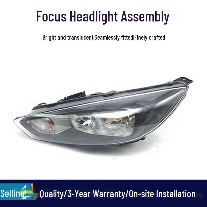 Front Headlight Cover for High/Low Beam - 2015-2018 Ford Focus