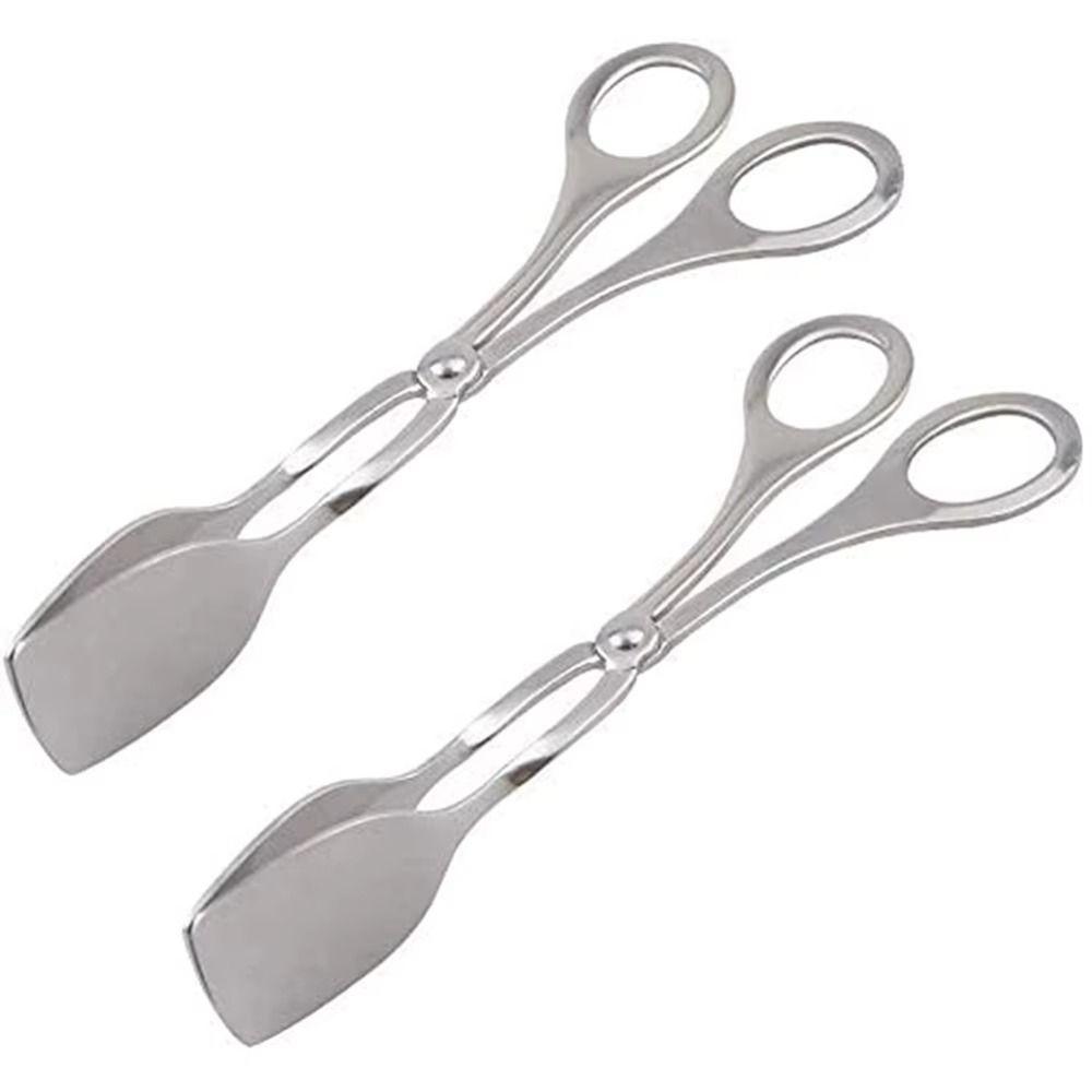 

Multi-Purpose Food Tong Stainless Steel Salad Clamp Pliers Cake Clip for Kitchen