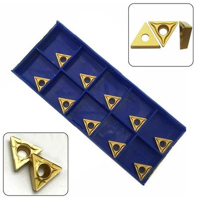10Pcs Milling Insert TCMT110204-HM UE6020 Carbide Insert Blade for Steel