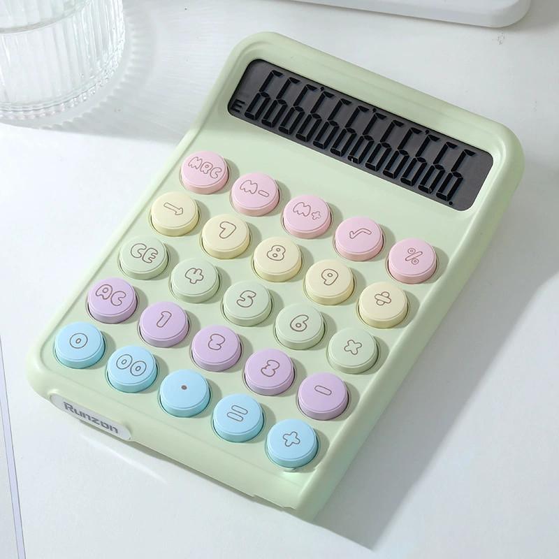 12 Digit Cute Scientific Calculator  Studentstest Stationery Office Easy Carry