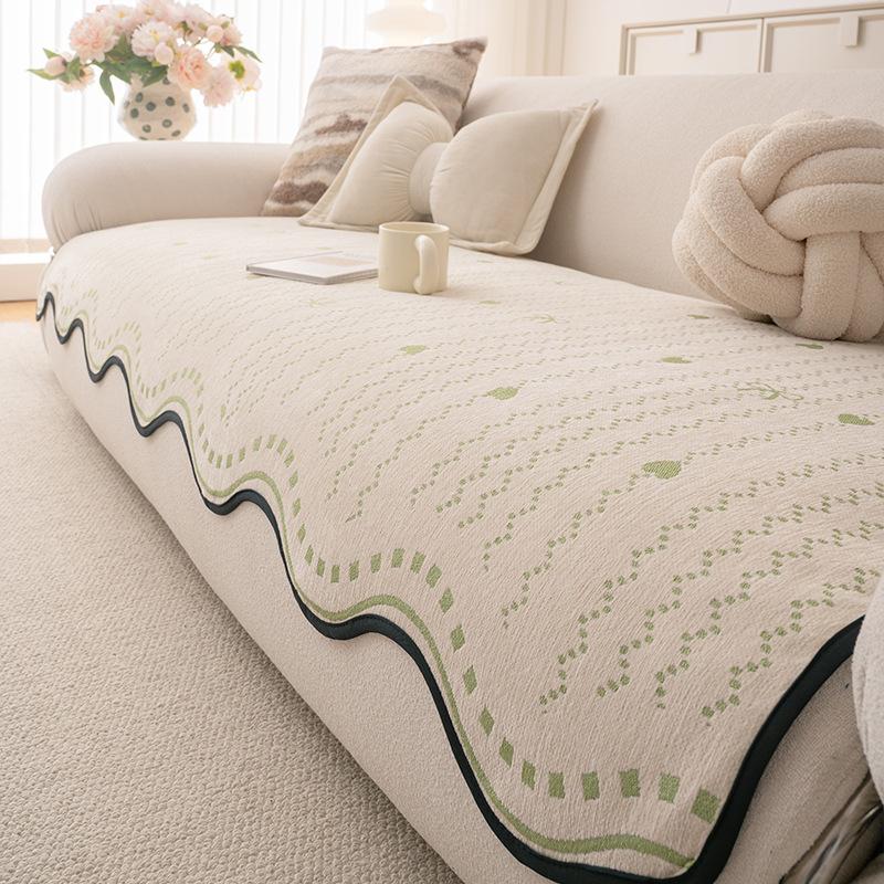 

Special-Shaped Sofa Cushion New Four-Season Universal One-Piece Combination Sofa Seat Cushion Cover Cloth Towel Sofa Cushion 90*90cm