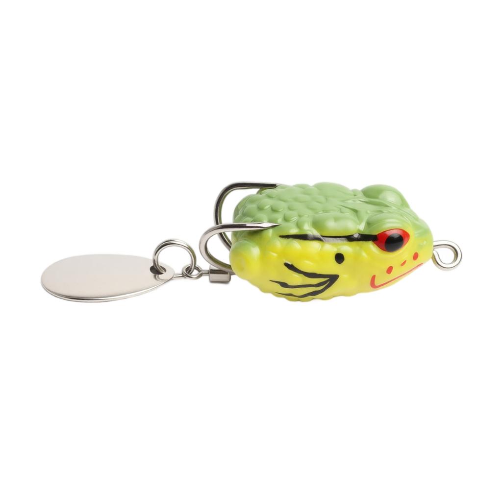 3cm 3g Mini Broască Momeală Moale Atrăgătoare Broască Artificială Atrăgătoare Pescuit Broască Moale pentru Pescuit Bass Atrăgătoare Broască Topwater cu Coadă cu Paletă