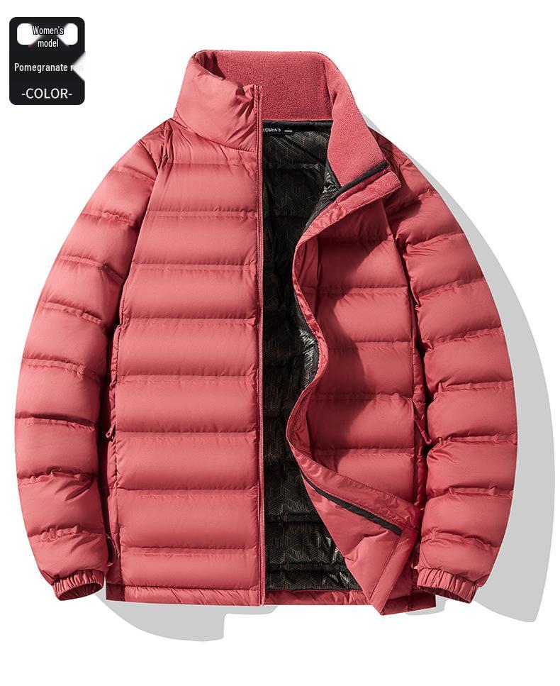 

Премиальная легкая пуховая куртка из графена для пар - Мужская большого размера и Женское пальто с 90% пуха белой утки 4XL