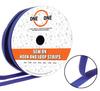 oneOone Sew On Hook and Loop Fabric Fastener Strips Non Adhesive Back Nylon Strips Fabric Fastener Non-Adhesive Interlocking Tape Brown- 25