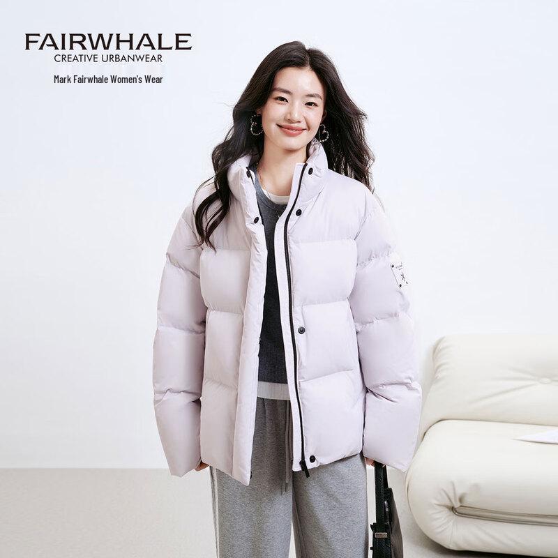 

Mark Fairwhale Women s Short Stand Collar Duck Down Jacket XL