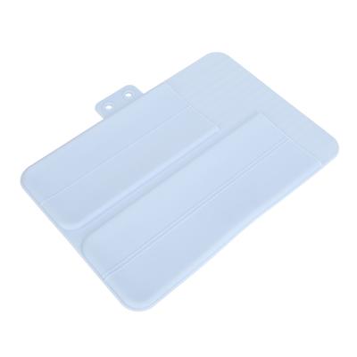 Tapis résistant à la chaleur pour fer à friser Silicone durable Grande pochette Tapis plat pour fer à lisser Outils de coiffage