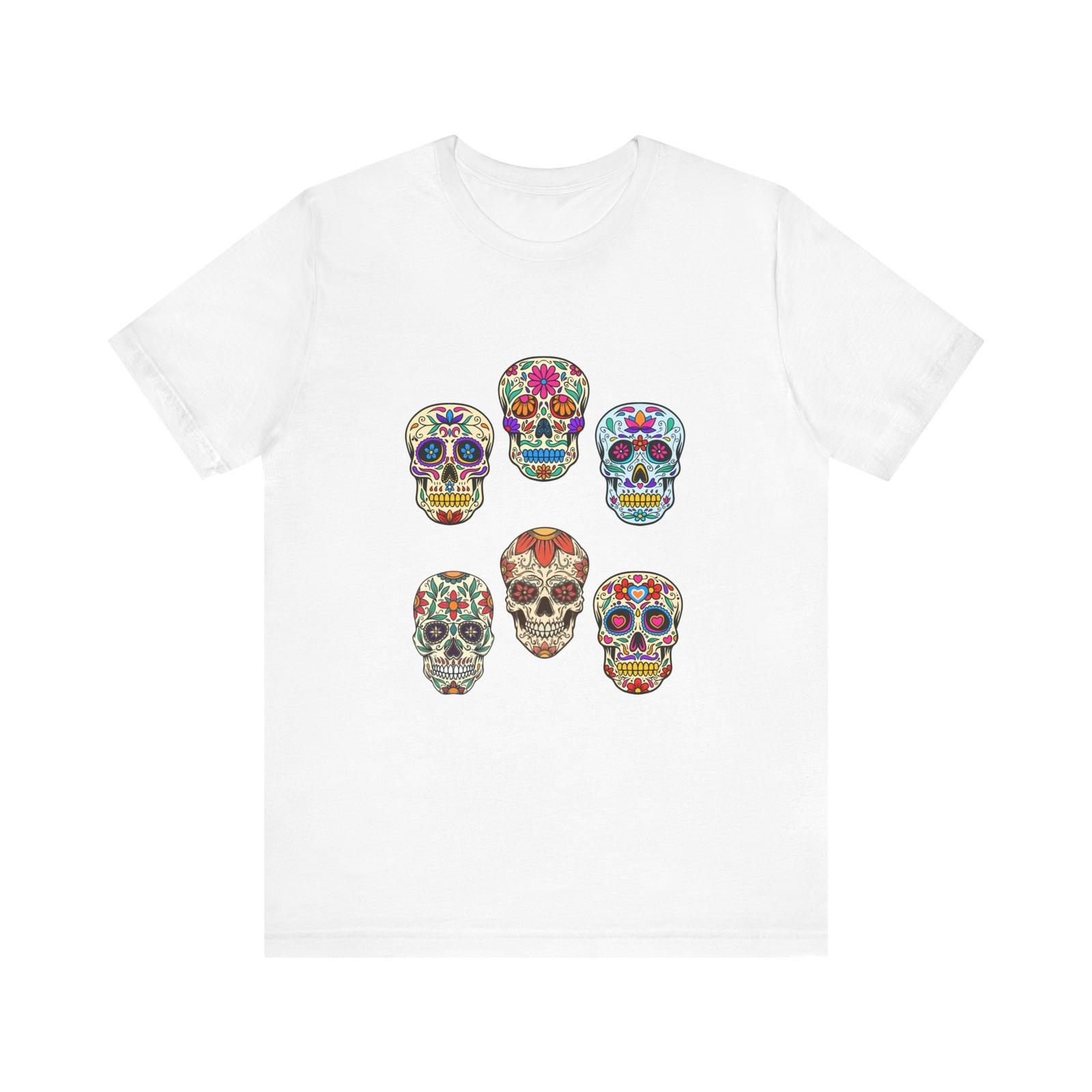 Sugar Skull Unisex Jersey Short Sleeve Tee S