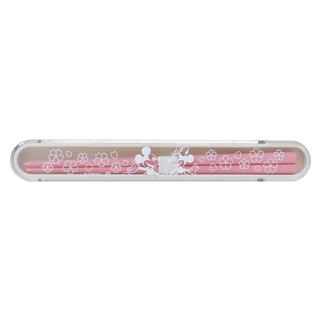 

Mickey Minnie Chopsticks Case Pattern Disney & [Chopsticks Set] Set/Sakura