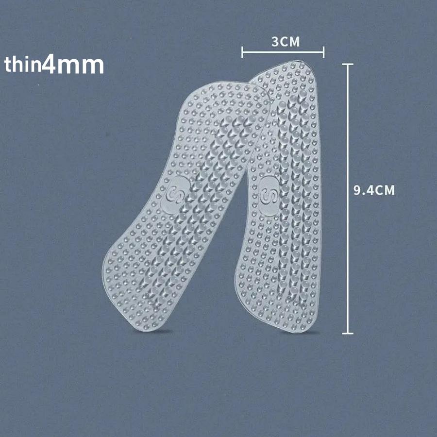 

Transparent silicone anti-wear foot pad for high heels - invisible heel protector for high heels