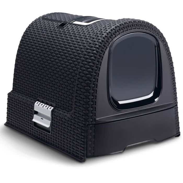 Curver Cat Litter Box 51x38.5x39.5 Cm Anthracite