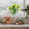 Garden Greenery Decoration Bonsai for Home Lemon Branch with Green Leaves Fruit Artificial