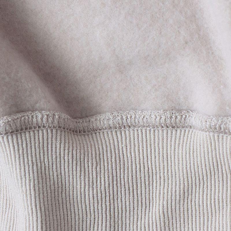 Japanese Order Hooded Fleece Lined Sweater Winter New Men's and Women's Same Style Long Sleeves Letters Plus Size Casual Pullover 30387