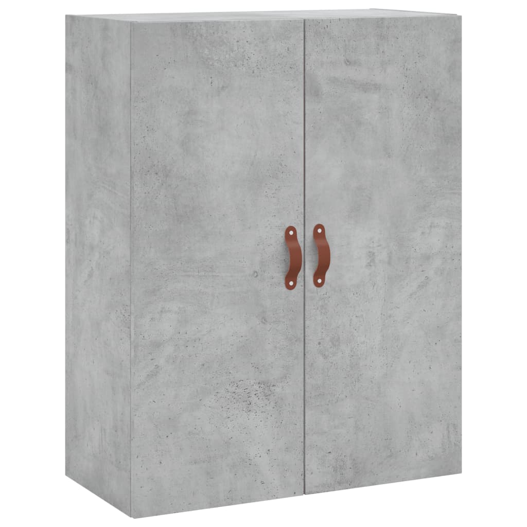 Highboard Concrete Grey 69.5 x 34 x 180 cm Particleboard