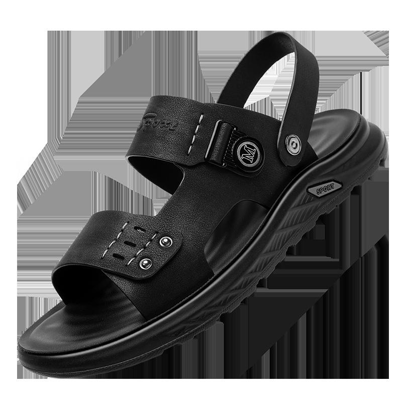 2026 Summer Men's Breathable Dual-Use Beach Sandals - Versatile Non-Slip Outdoor Slippers