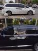 Honda Elysion 2016 Rain Guards: Black Visor Deflectors for Window and Body Modification.