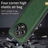 Luxuriöse echte klassische Lederhülle mit Textur für Oppo Reno12 Ultra Cover Schutzhülle Leichter Schutz Business Vollständige Schutzhülle