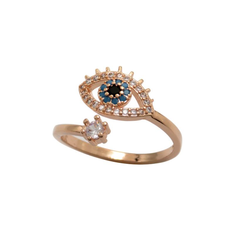 Lindon Classic Copper Alloy Zircon Ring Ladies Jewelry Wedding Promise Party Gift
