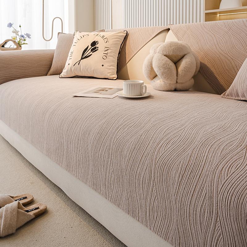 

Cream Blizzard Neil Sofa Cushion Universal in All Seasons 2025 New Simple Modern Non-slip Straight Row Sofa Cushion 70*70cm