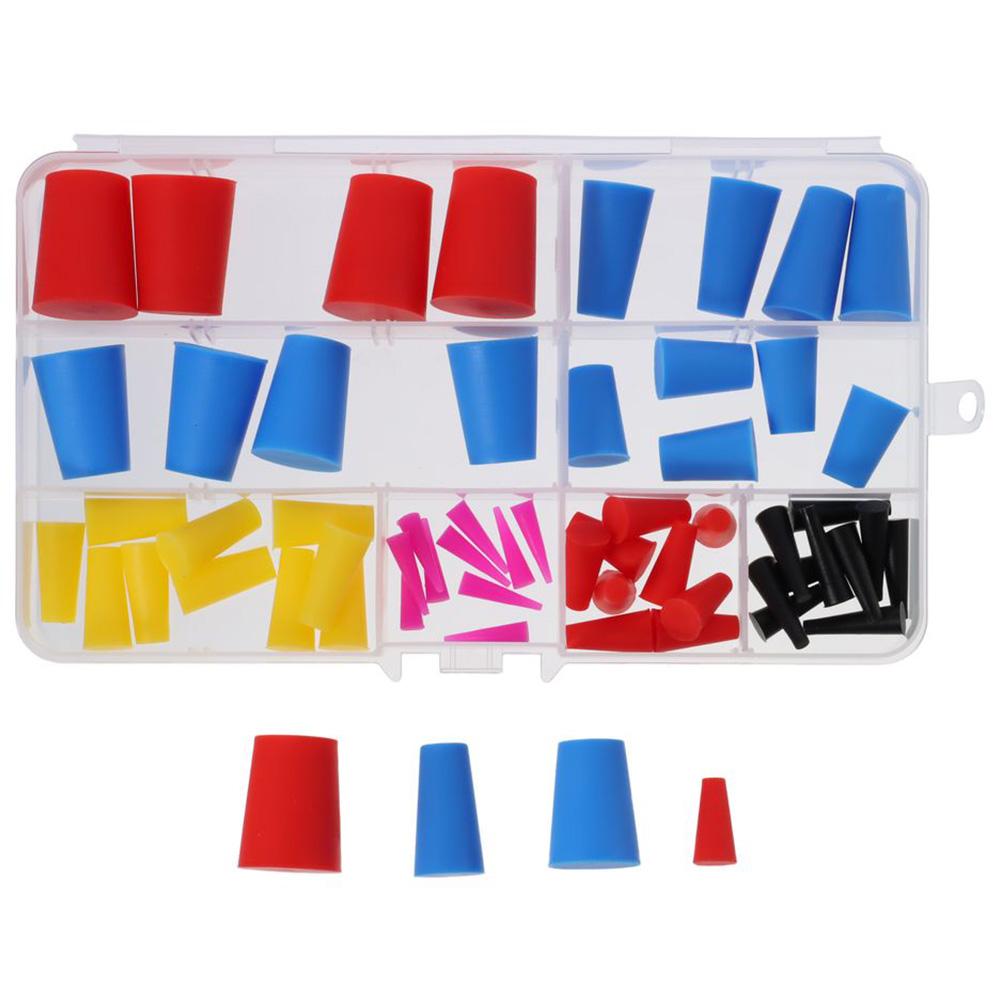 60pcs Multicolour Masking System Kit  Powder Coating, Painting, Anodizing, Plating & Media Blasting