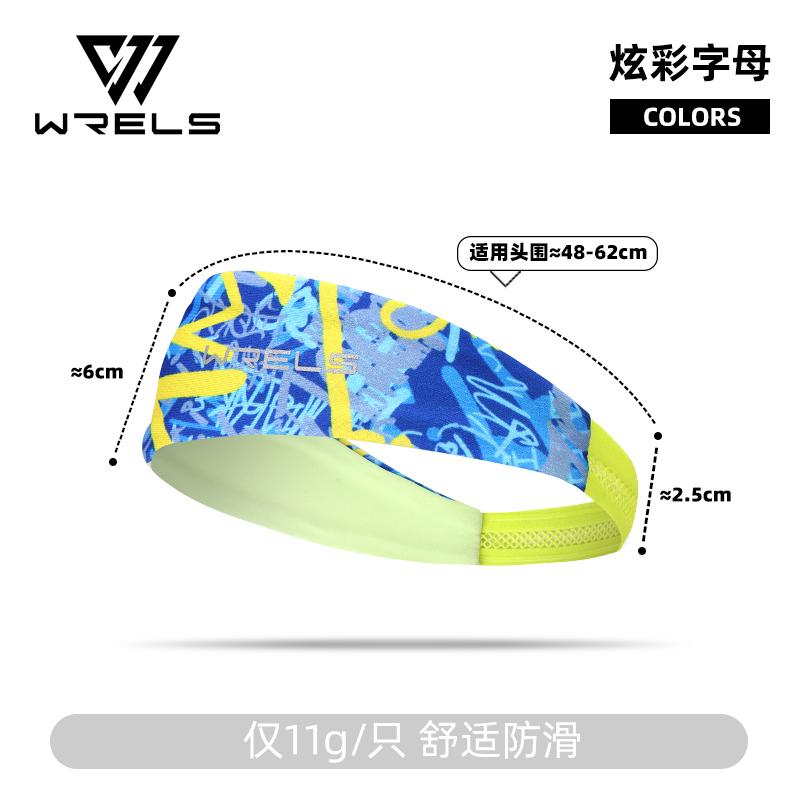 

Sports Headband Breathable Elastic Sweatband Quick Dry Running Tennis Yoga Hair Band Lightweight Gym Sports Workout Hairband жовтий