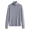 Women's High Neck Cashmere Sweater - Loose Fit, Pure Color, Thickened for Autumn/Winter