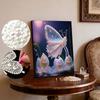 DIY Butterfly Pearl Art Painting for Home Wall Decor Pearl Gem Paintings Picture Arts Craft  for Adults/Beginners Gift Idea Home Decor Without Frame