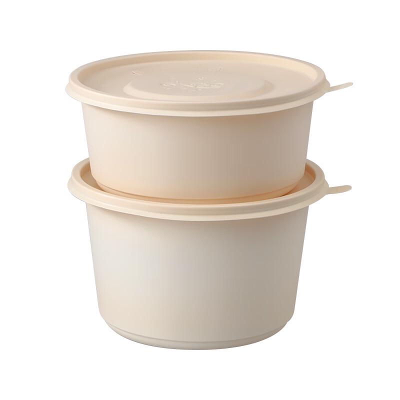 Yi Ai Biodegradable Corn Starch Disposable Round Bowls