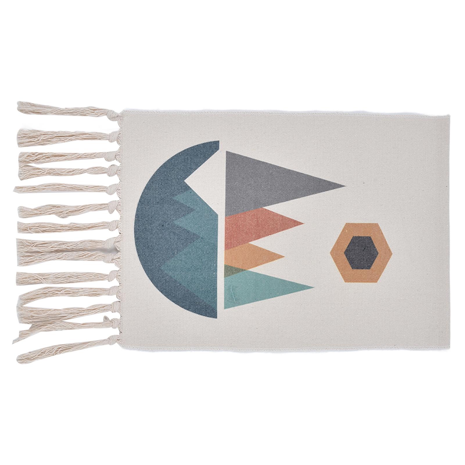 

Macrame Tapestry Linen Bohemian Decorative Hand Woven Wall Hanging for Bedroom Living Room