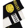Nirvana Mens Logo Calf-Length Socks (Pack of 3)