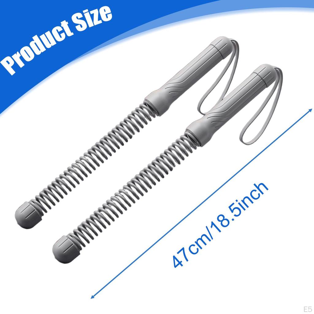 2Pcs Ropeless Battle Ropes for Muscle Building Working Out Strength Training