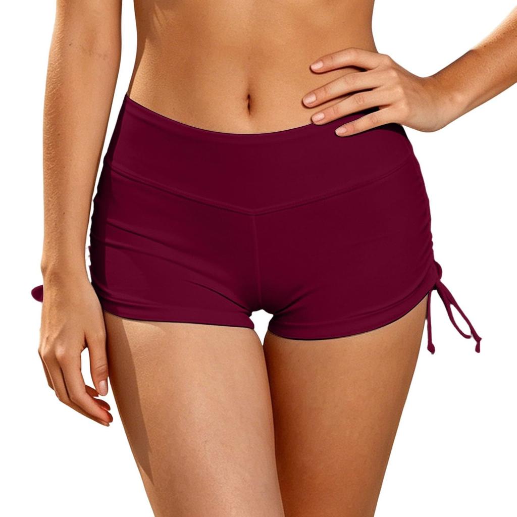 Schnell trocknende Badeshorts für Damen mit Kordelzug - Yoga Beach Sportshorts für den Sommer