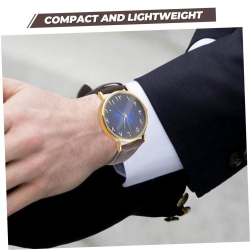 LIFKOME Watch, Lightweight Design, Exquisite Dial, Arabic Character Display, Casual Watch for Adults, Perfect for Wrist, Starry Sky Dial Watch, Suitab
