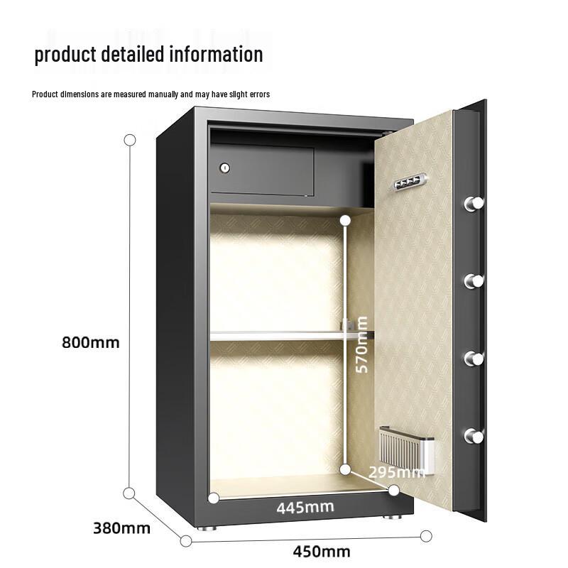 Deli 80cm Electronic Password Home Office Safe