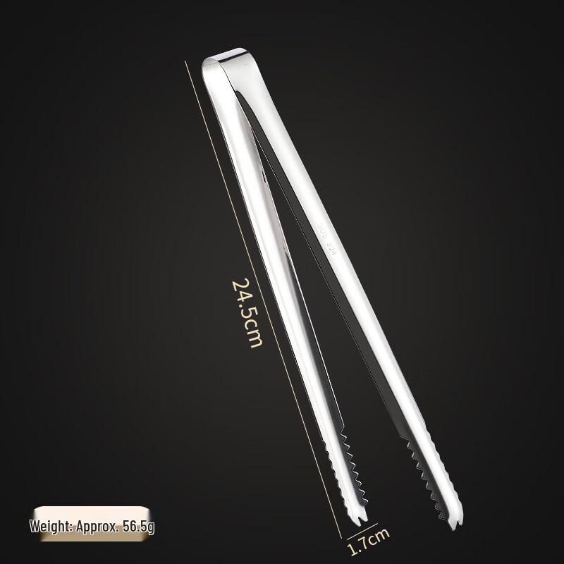 Jingzeyou Stainless Steel Non-Slip Kitchen Serving Tongs