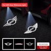 2Pcs Car Door LED Welcome Light Projector Accessories For MINI JCW Cabrio Cooper Countryman Aceman Clubman Coupe Roadste Hub Cap