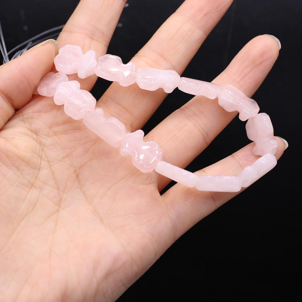 1 Fil, Perles de Pierre Naturelle Unique, Perles de Pierres Précieuses en Cristaux Irréguliers Bohèmes pour la Fabrication de Bijoux Cadeaux de Nouvel An Noël Accessoires de Collier DIY