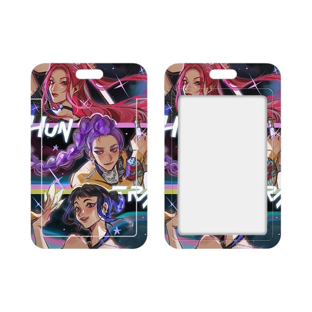 Student Slide Card Holder For School Meal Card, Bus Card, ID Badge, Access Card Protector, Card Cover