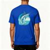 Men's Outdoor Fishing T Shirt Short Sleeve UPF 50 Plus Sun Protection Cooling Stretch Fabric Sports Top