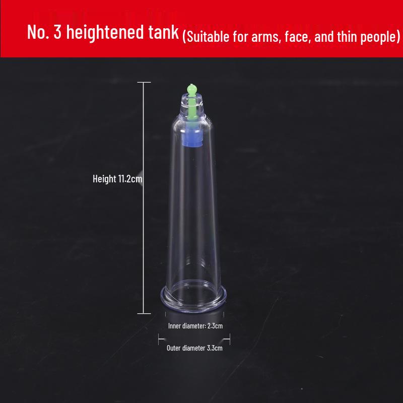 Home Cupping Device: Large Single Can Vacuum Suction Set