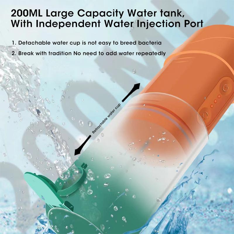 200ML Mouth Teeth Washing Machine for Teeth Cleaning 70PSL Impulse Dental Oral Irrigator USB Charging Portable Tooth Whitening
