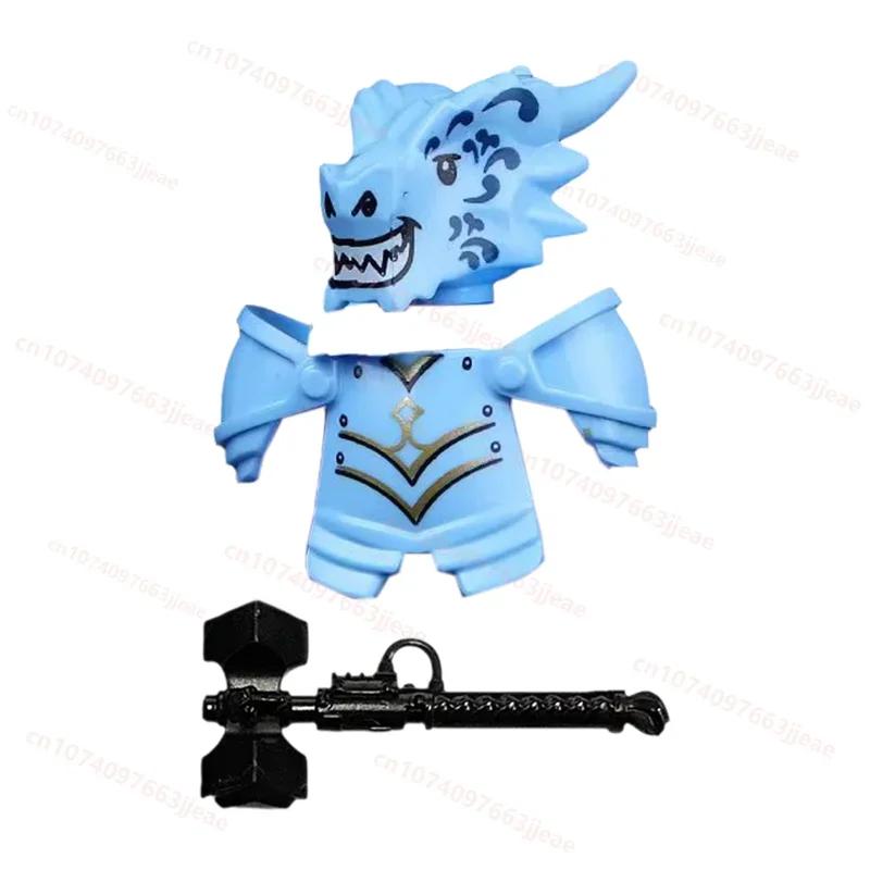 048 047 Undead Dragon Knight Bricks Anime Dragon Knights Building Blocks DIY Action Figure Collection Model Decor Doll Toy Gift