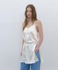 Cluny Satin Layered Slip Dress - Cream