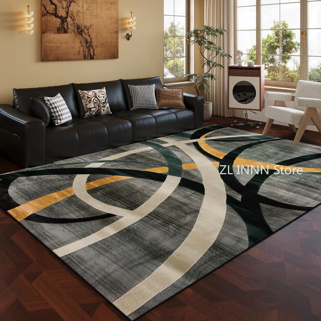 Abstract Large Area Living Room Carpets Decoration Home Bedroom Bedside Soft Rug Washable Lounge Coffee Tables Non-slip Door Mat