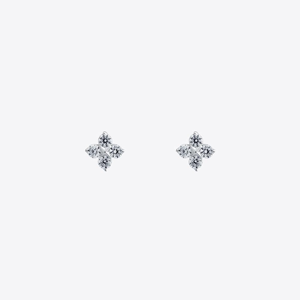 Msgrn Neo Diamond Mini Star Earrings