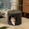 Universal Semi-Closed Pet Nest for Cats and Small Dogs - Suitable for All Seasons