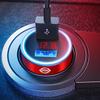 2025 For Nissan Nismo 1pcs Car Charger 2 USB Ports Fast Charging Digital Display Car Chargers For Nissan Nismo Tiida Teana Skyli