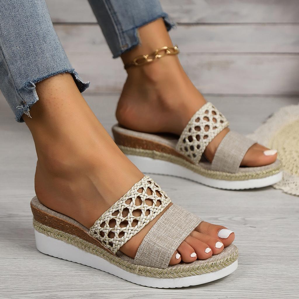 New Plus-size Sole Platform Fish Mouth Sandals for Women