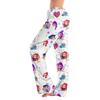 Womens Pajama Pants Sleepwear Casual Drawstring Elastic Waist Pants Comfy Straight Yoga Loose Trousers