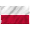 Anley Fly Breeze 3x5 stop Polská vlajka - Vlajky Polské republiky Polyester